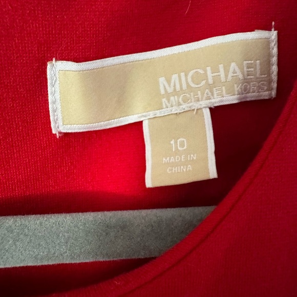 Michael Kors Belted Sleeveless Shift Dress - Picture 3 of 6